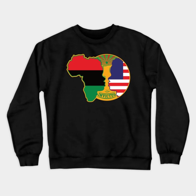 Invictus Crewneck Sweatshirt by dkdesigns27